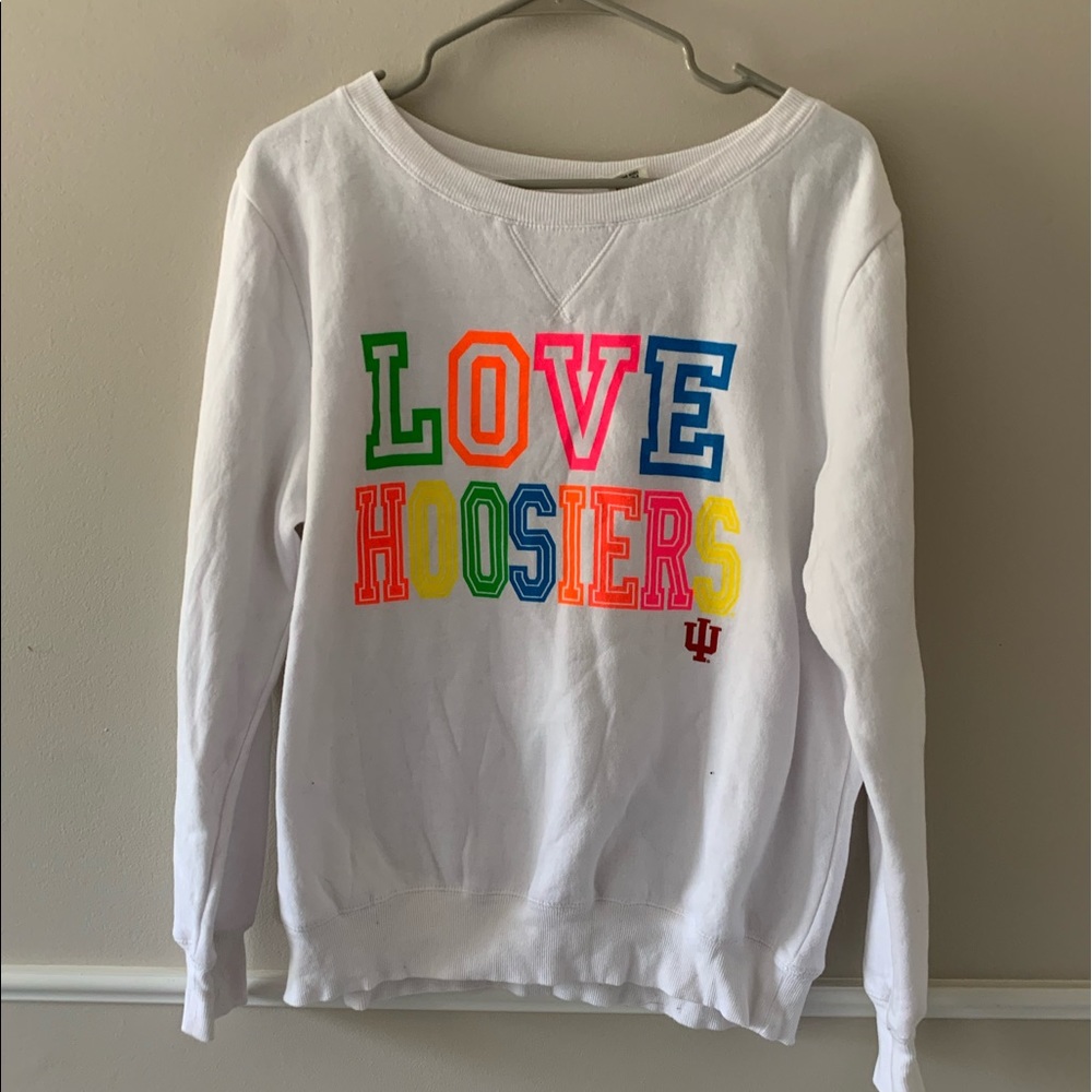 Neon Indiana Hoosiers Sweatshirt